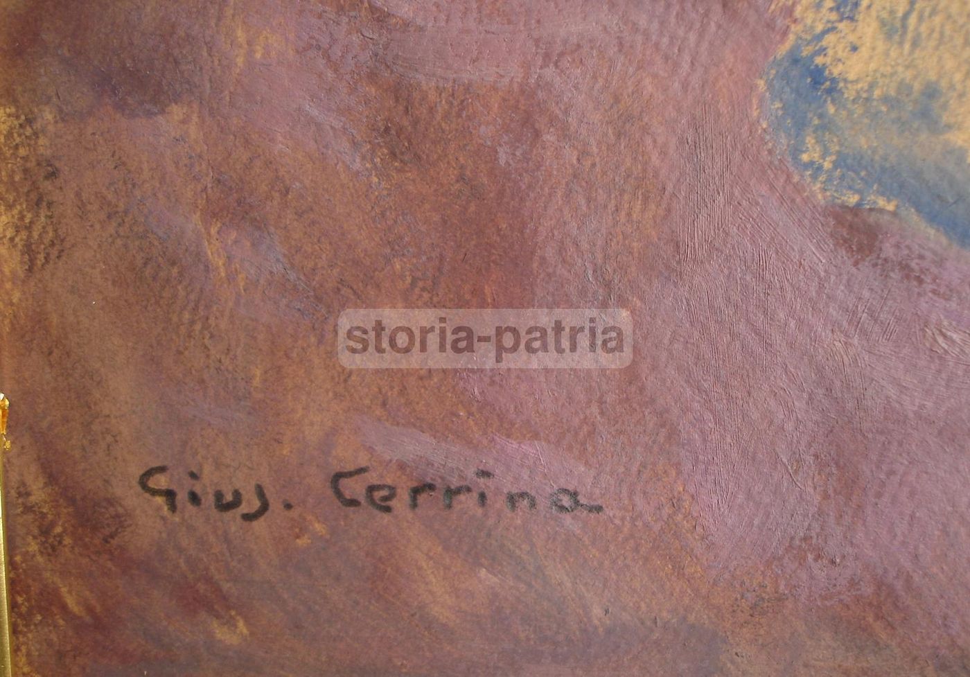 Vaso Con Fiori Di Giuseppe Cerrina | Dipinto Langhe Primo '900