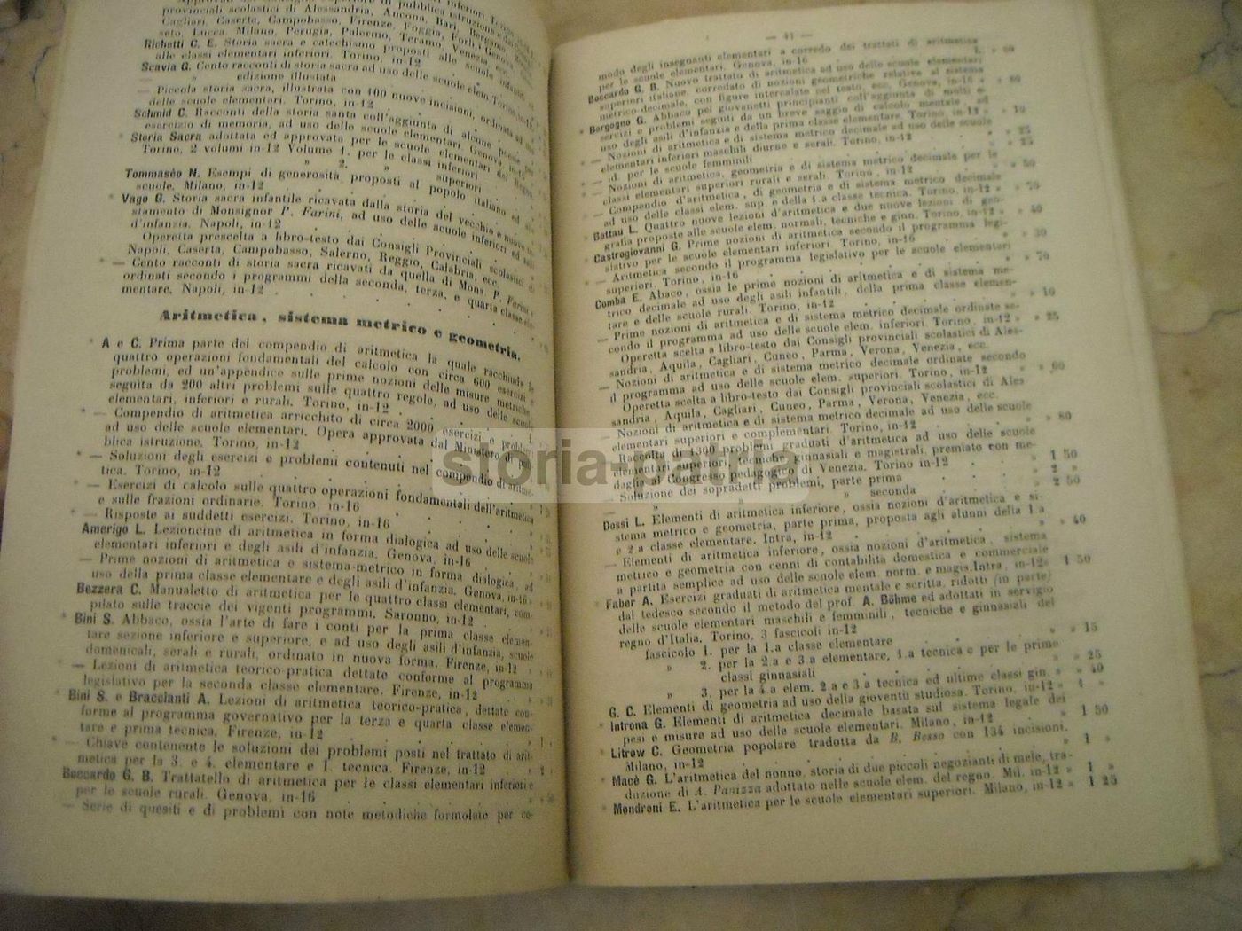 Catalogo Libreria Petrini Torino 1873: Libri Scolastici E Materiale Didattico