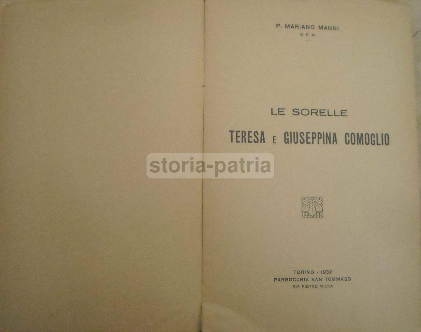Le Sorelle Comoglio   Mariano Manni (1932)