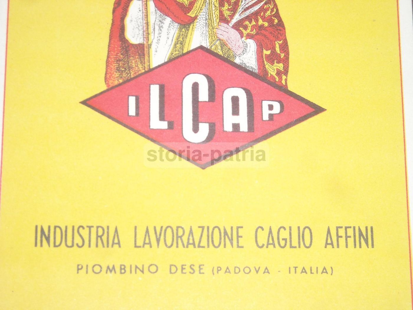 Cartolina Pubblicitaria Ilcap San Biagio, Piombino Dese (Padova)