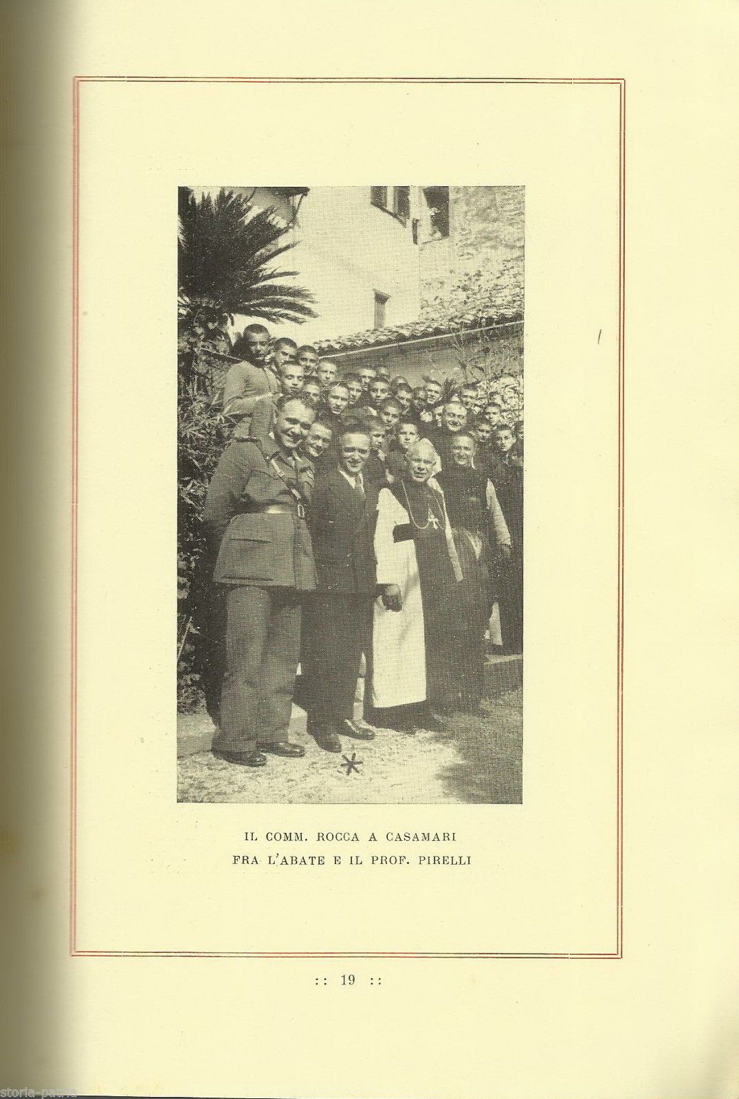 Cistercensi Della Congregazione Di Casamari Nell'Abbazia Di S. Niccolò Di Piona (1938)   Memoria Rocca Maffioli