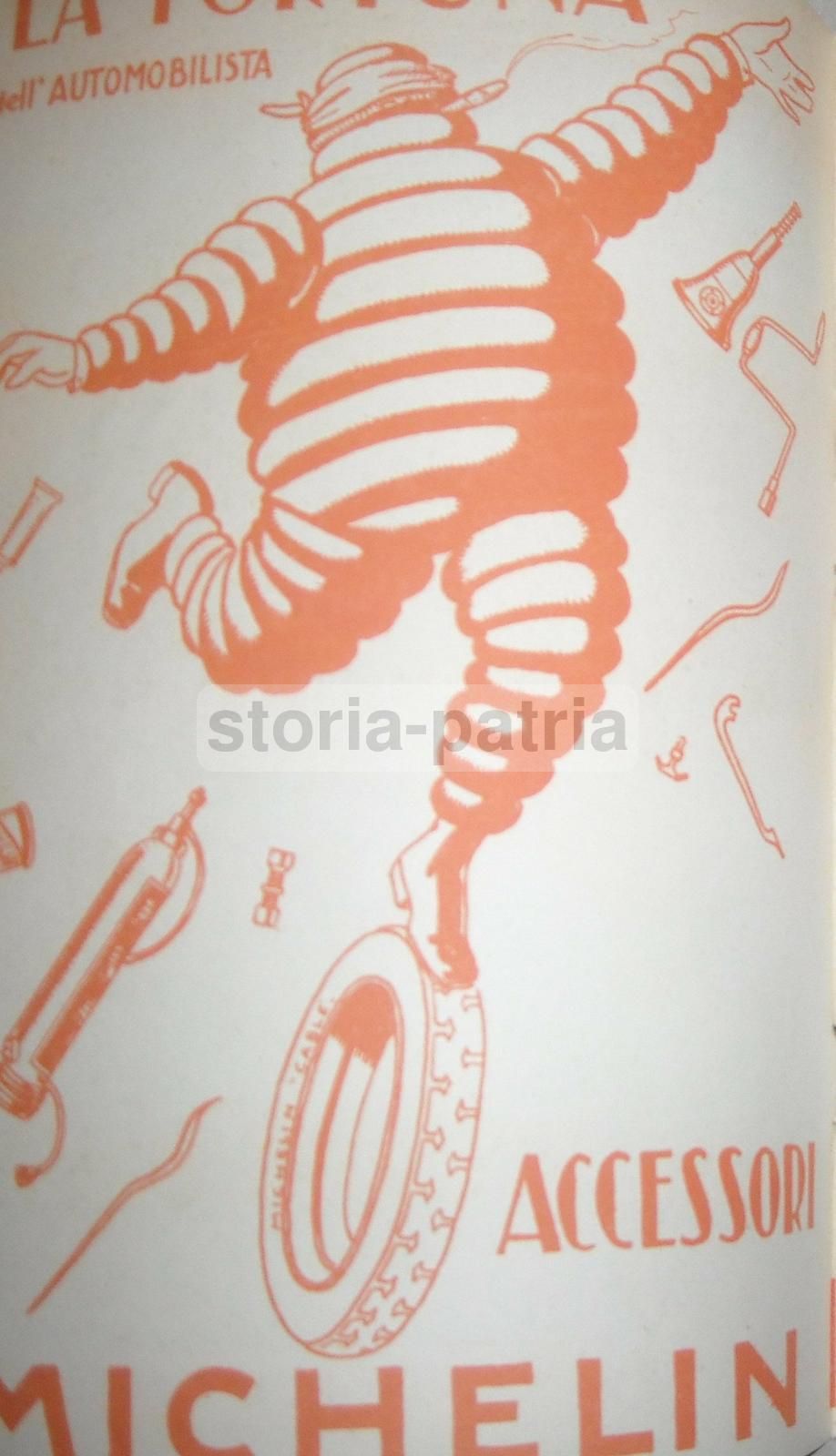 Rivista Bibendum Michelin Giugno 1926 Pubblicità Pneumatici