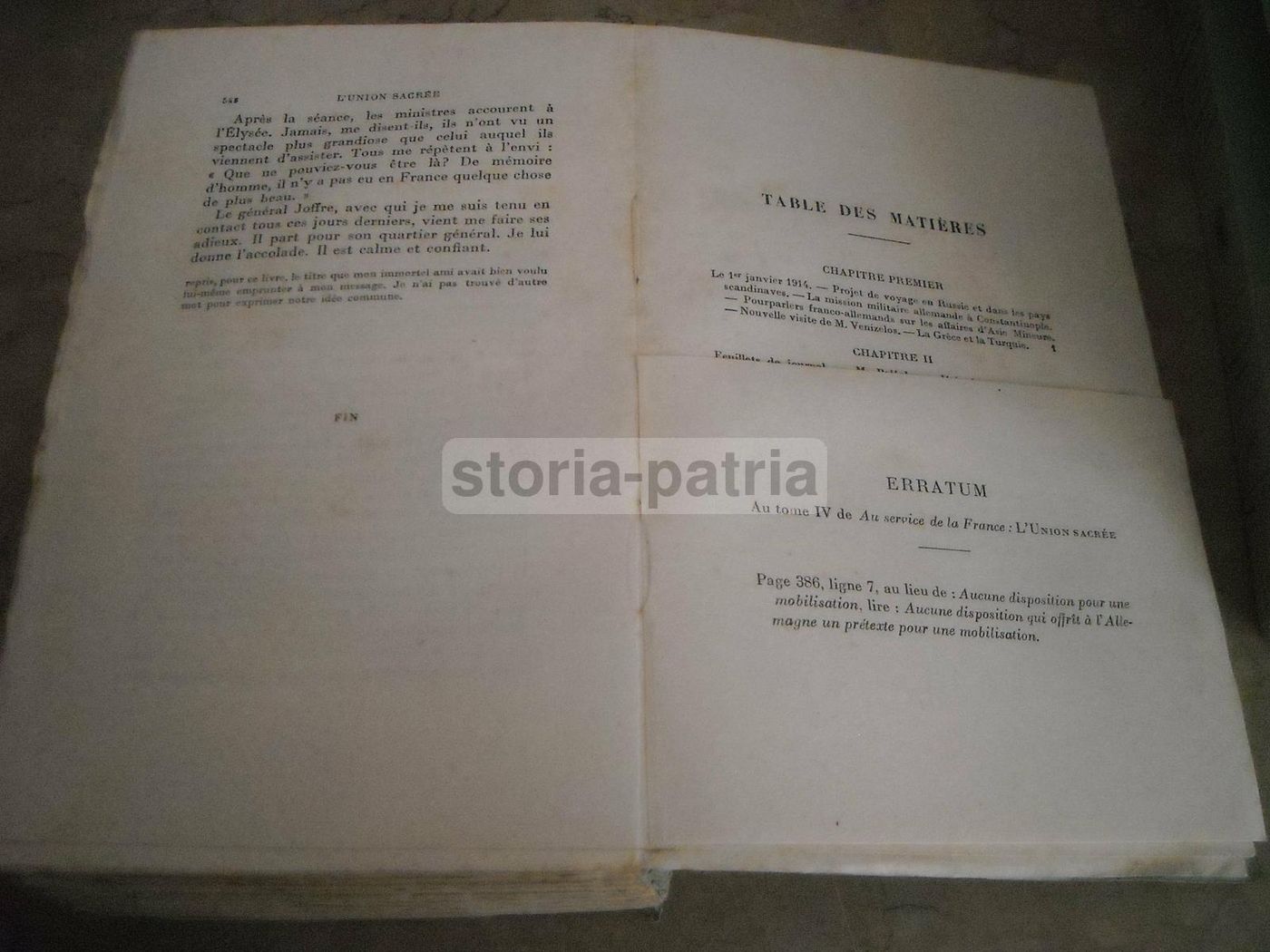 Poincaré: Au Service De La France. Quattro Volumi 1912 1914, Agadir E Guerra