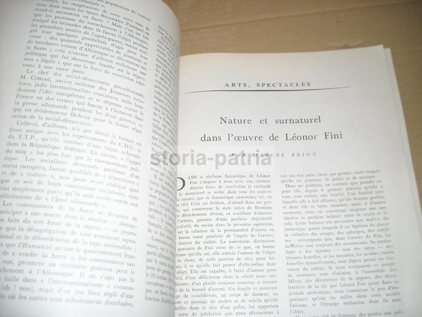 Preuves: Rivista Anticomunista N. 57, 1955 (Koestler, Leonor Fini)