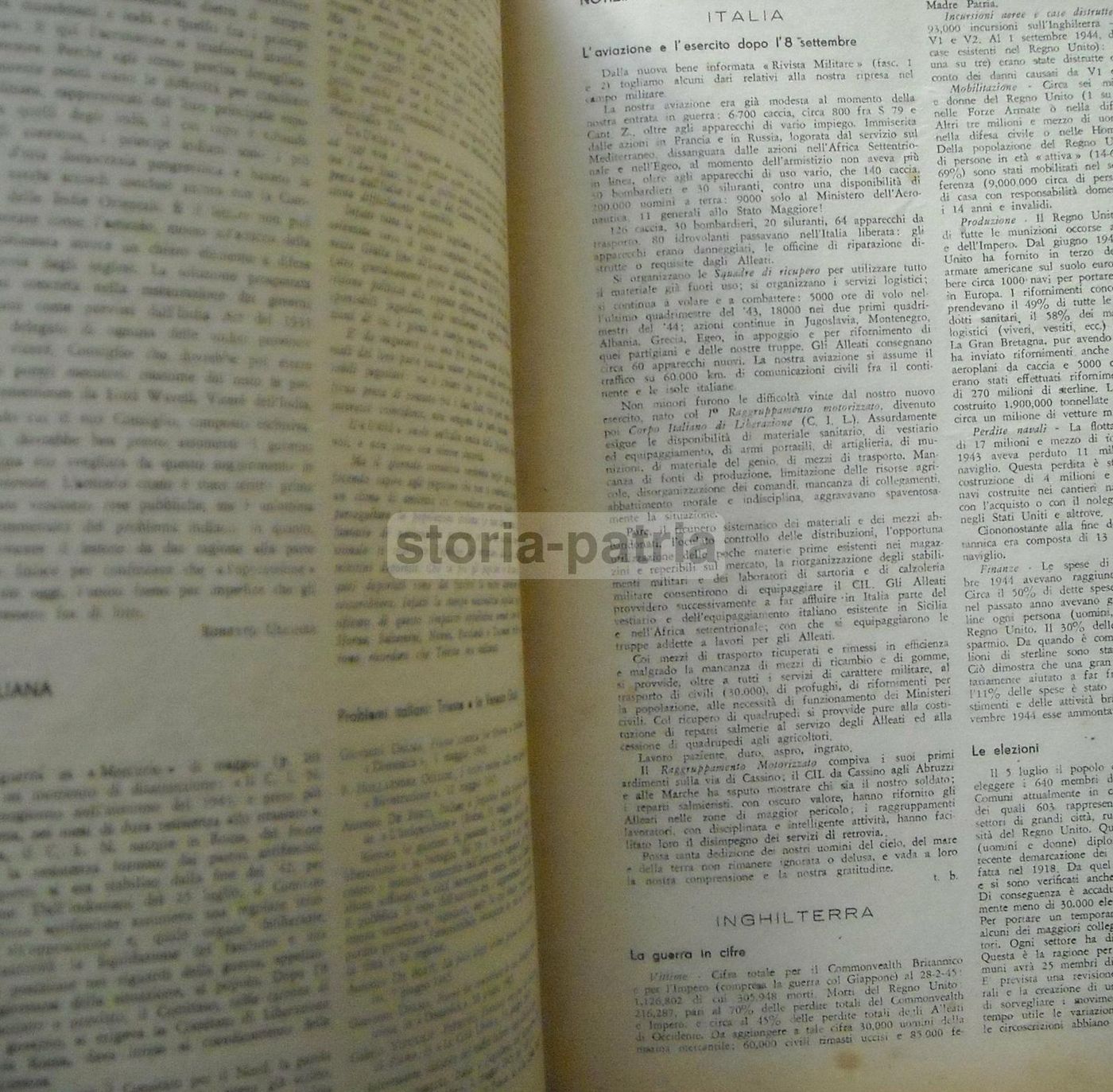 Rivista Europa 1945: Politica, Federalismo Europeo E Gabinetto Parri