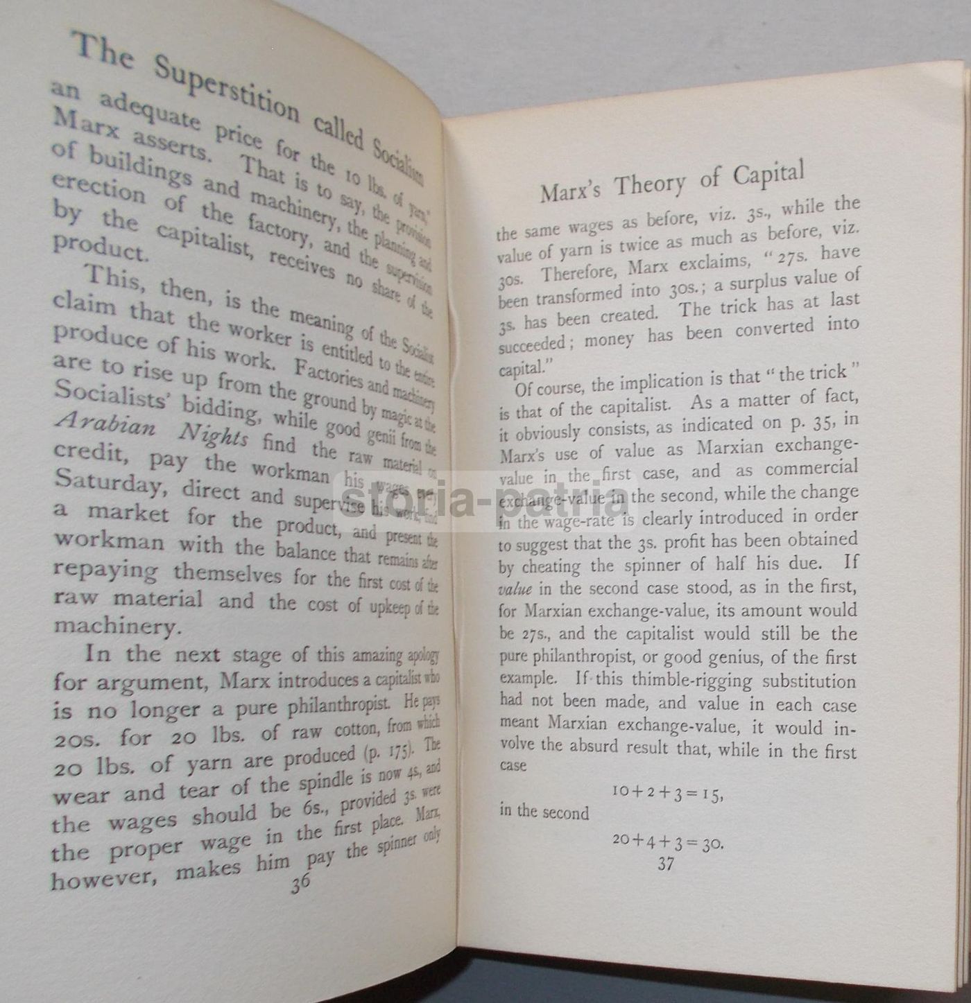 The Superstition Called Socialism, Tunzelmann 1911, Londra Allen