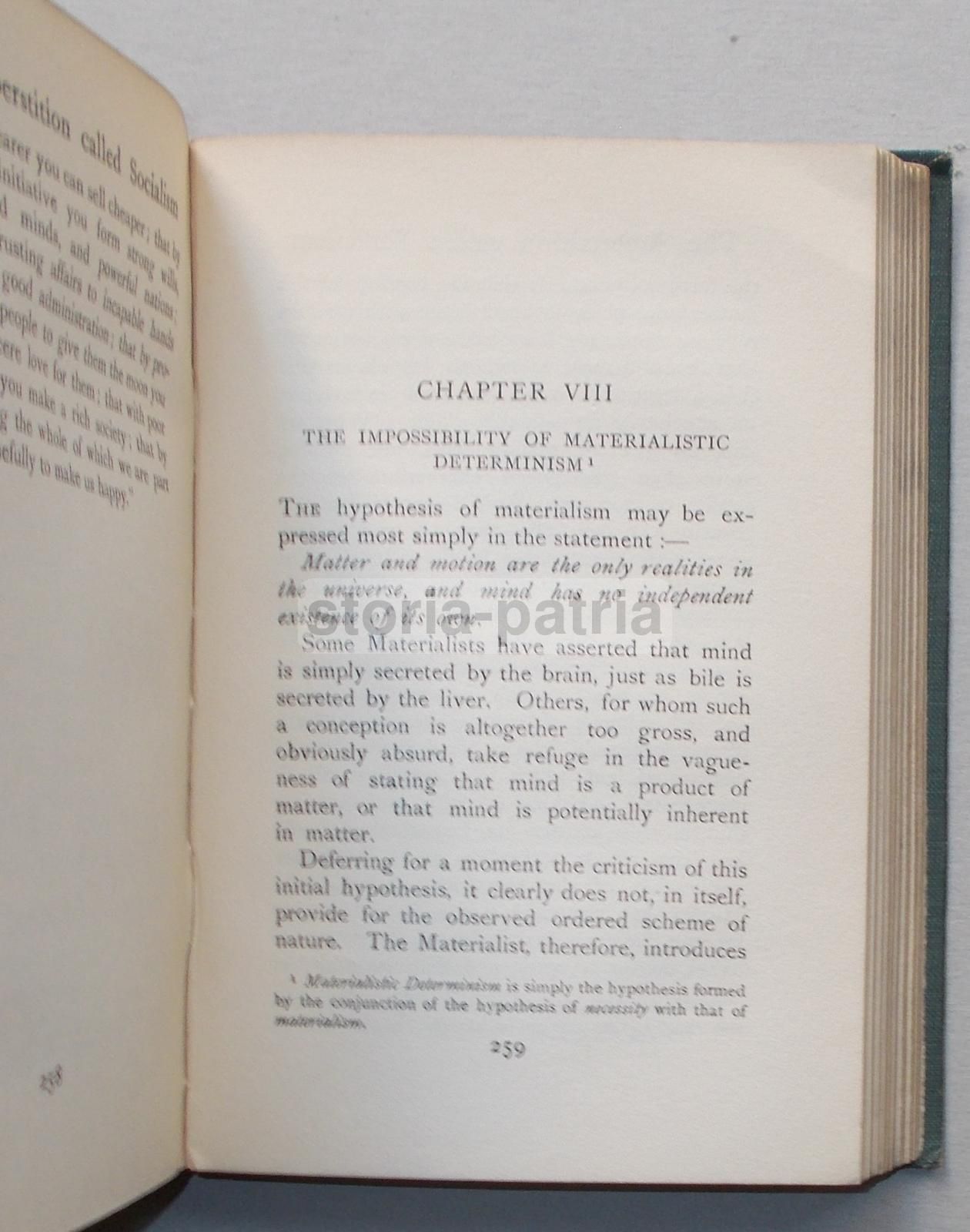 The Superstition Called Socialism, Tunzelmann 1911, Londra Allen