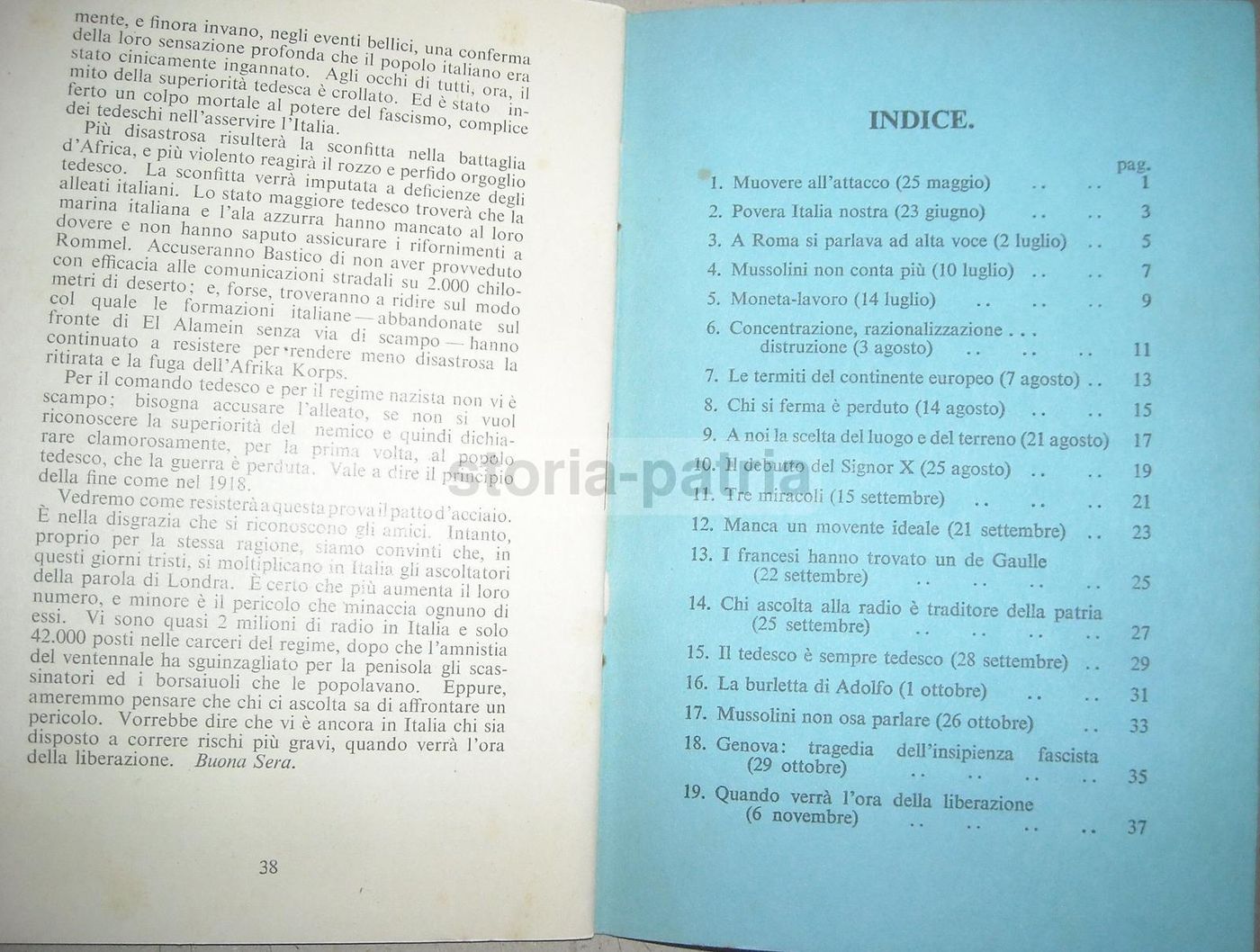 È Al Microfono Il Colonnello Stevens. Radiocronache, Maggio Novembre 1942