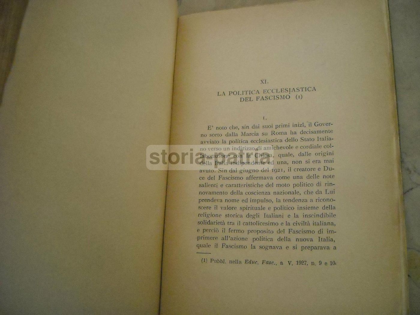 Dal Nazionalismo Al Fascismo   Francesco Ercole, 1928