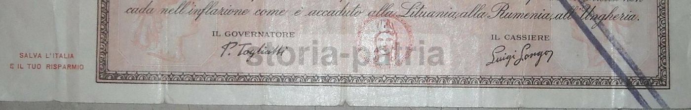 Assegno Satirico Anticomunista 1948 Togliatti Longo Elezioni