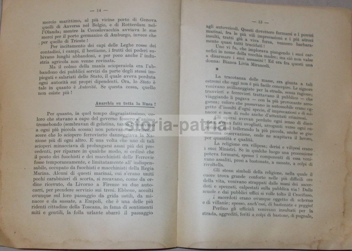 Il Grande Nocchiero Di Lelio Fiori (1927)   Fascismo, Lavoro E Sindacato