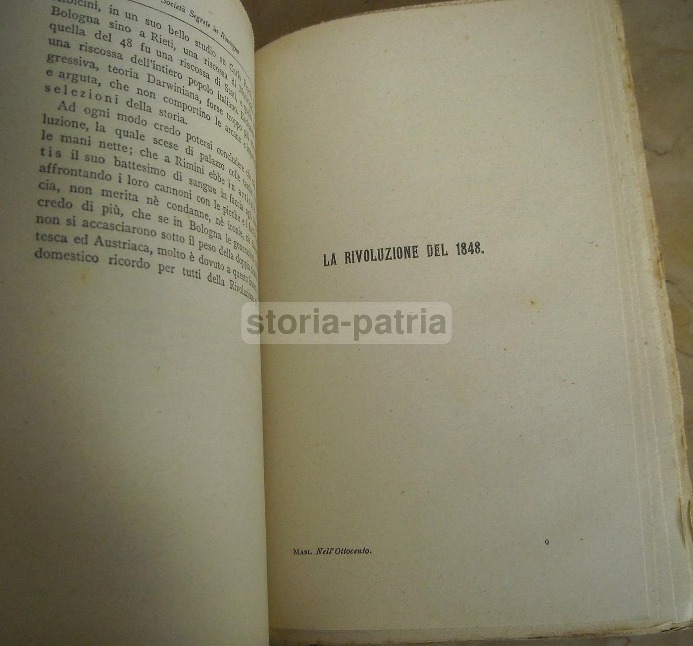 Nell'Ottocento: Idee E Figure Del Secolo XIX Di Ernesto Masi (1922)