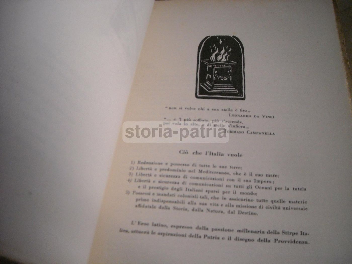 L'Avvento Dell'Eroe. Franco Galdenzi, 1940. Fascismo, Arditi, Bottai, Roma.
