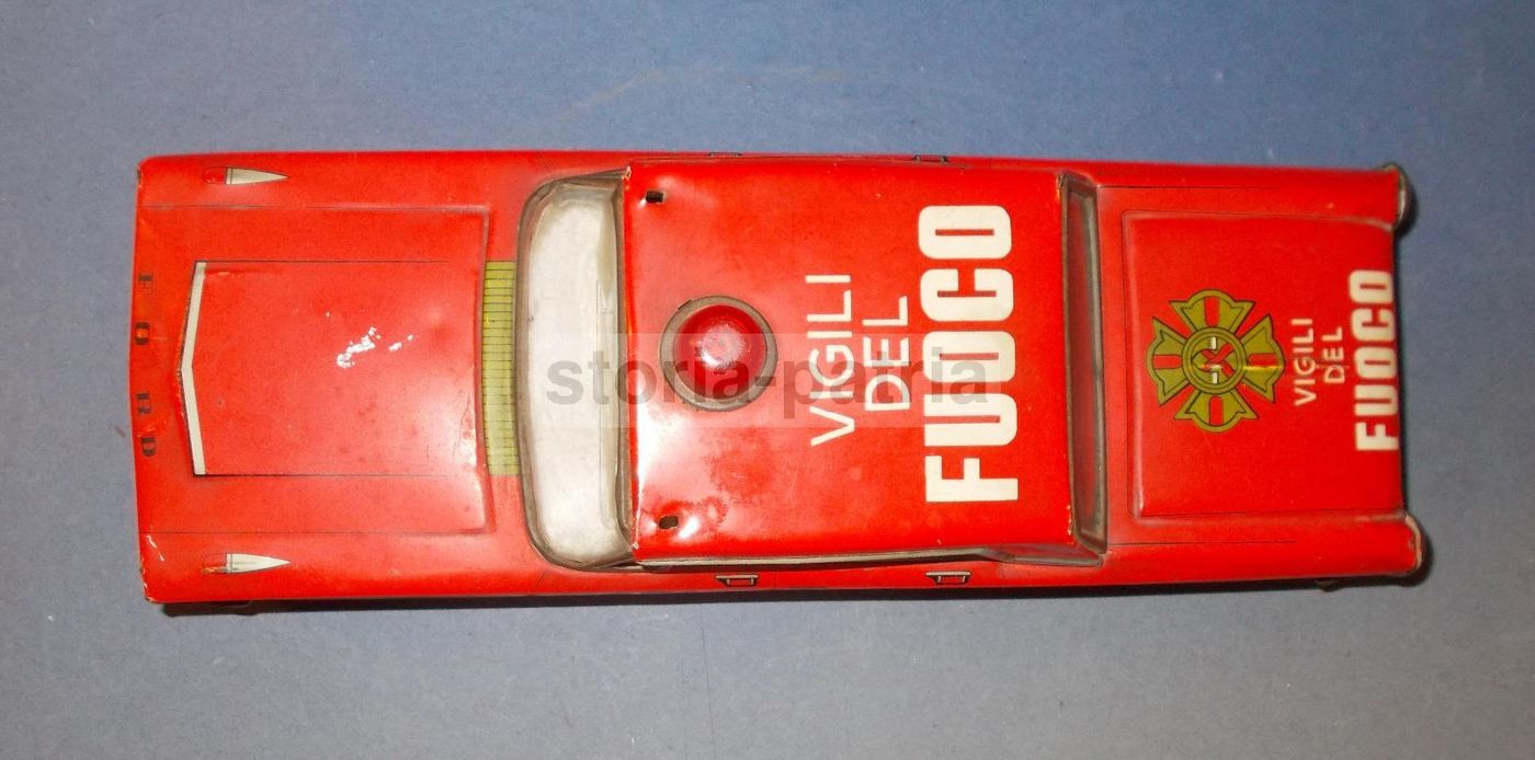 Automobilina Vigili Del Fuoco Ford In Latta, Anni '50