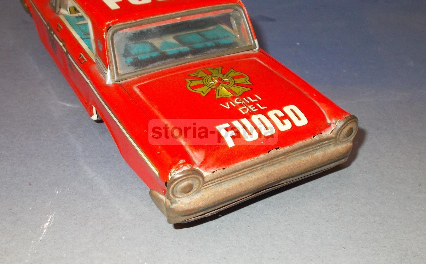 Automobilina Vigili Del Fuoco Ford In Latta, Anni '50