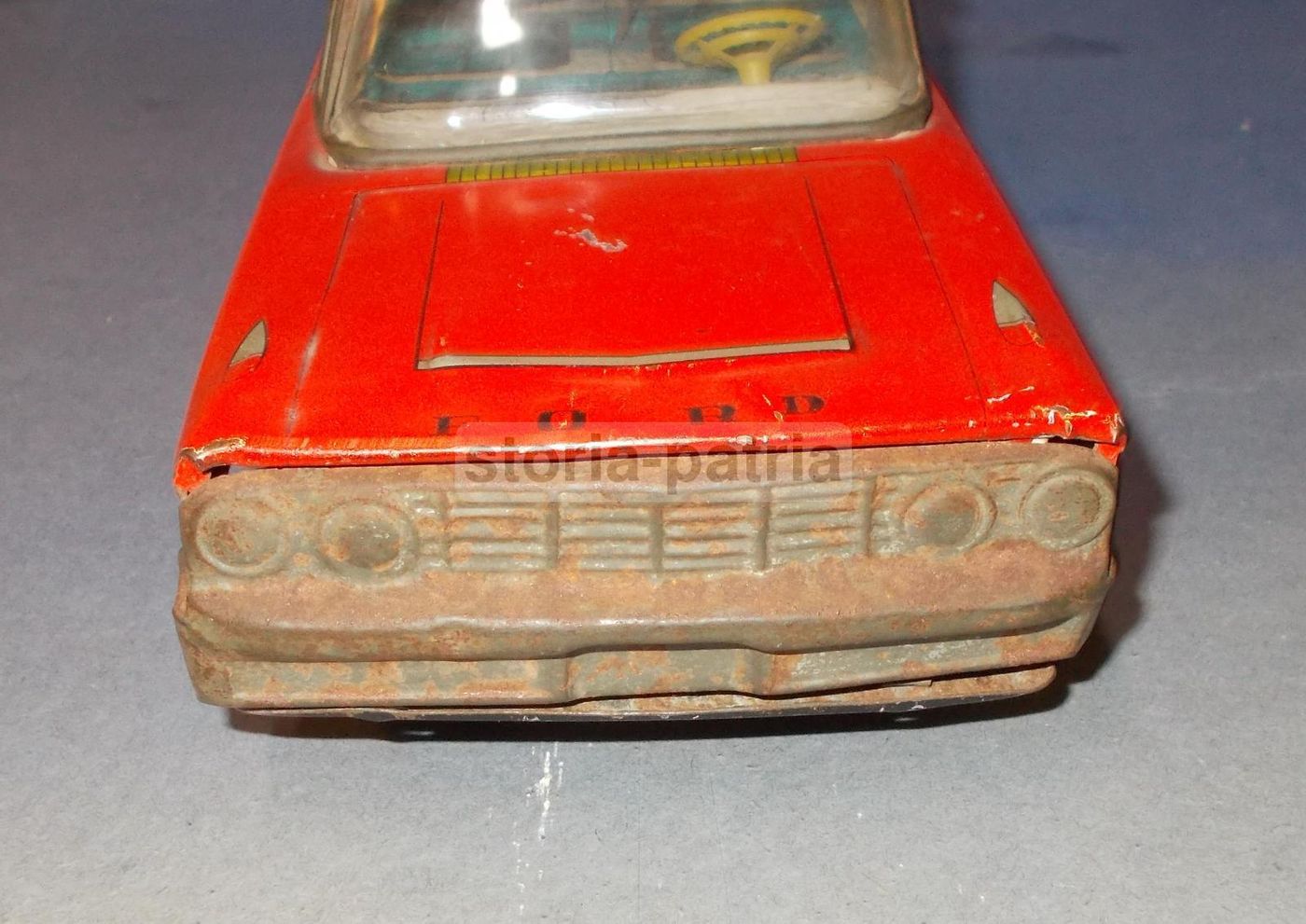 Automobilina Vigili Del Fuoco Ford In Latta, Anni '50