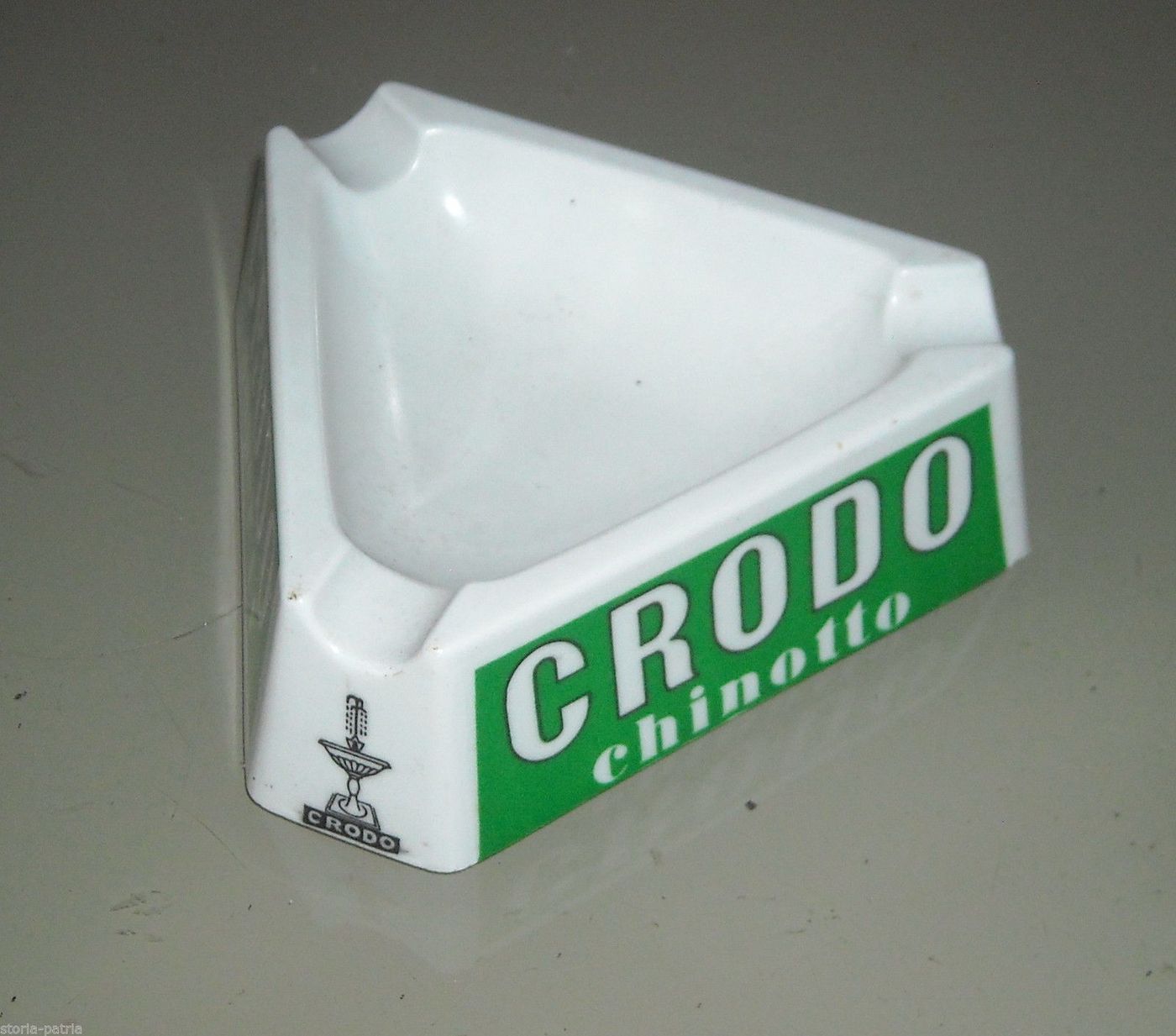 Posacenere Pubblicitario Vintage Crodo Chinotto Anni '60 '70
