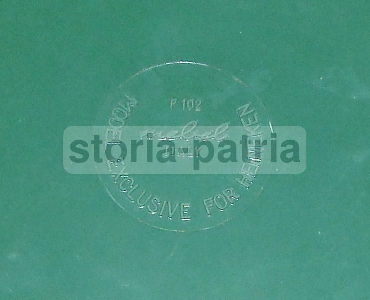 Posacenere Heineken Vintage Anni '70 Stemma Araldico Mebel Italy