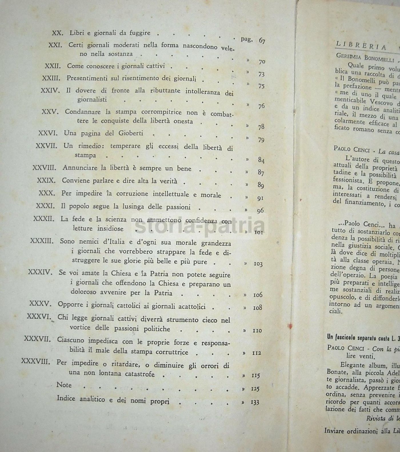 La Stampa Di Geremia Bonomelli, 1945. Libertà Di Stampa E Giornalismo