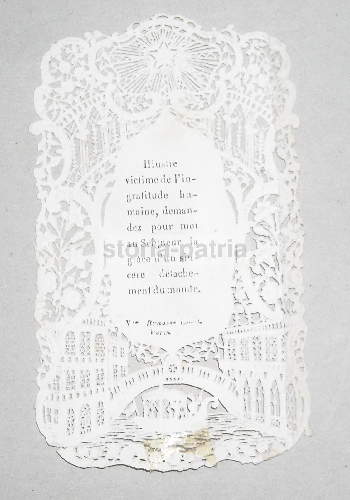 Santino Merlettato Santa Clotilde, Bouasse Lebel, Parigi