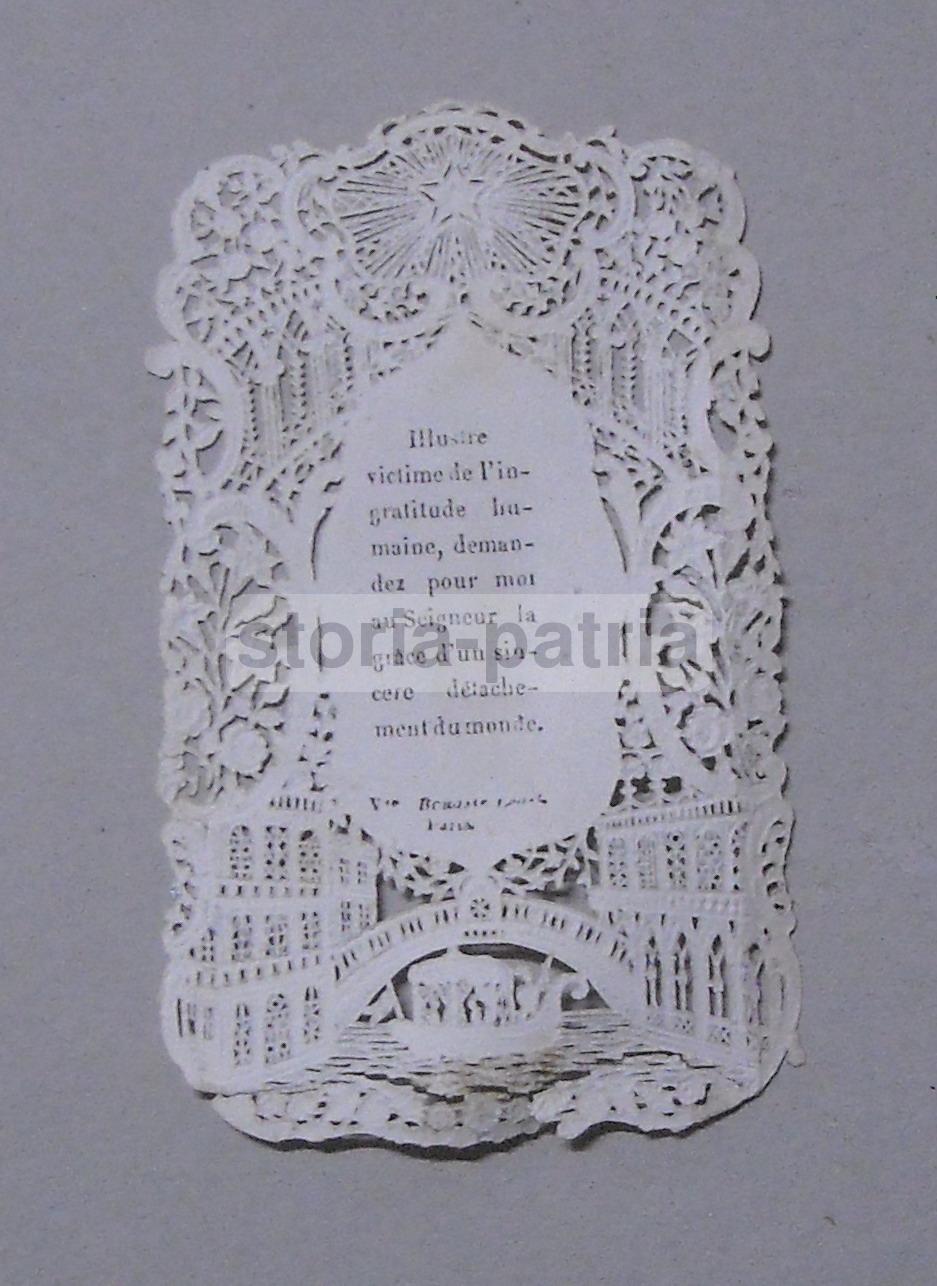 Santino Merlettato Santa Clotilde, Bouasse Lebel, Parigi