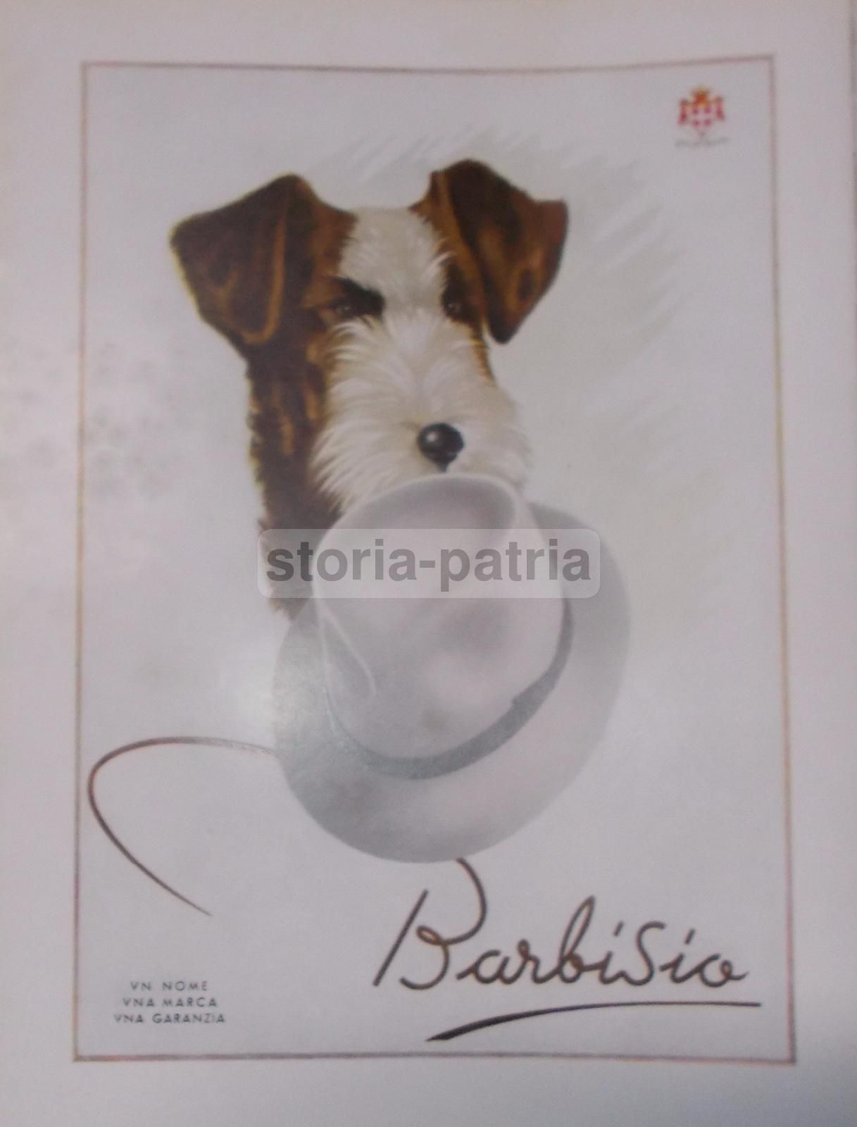 Stampa Pubblicitaria Contessa Azzurra, Venturini E Barbisio, 1939