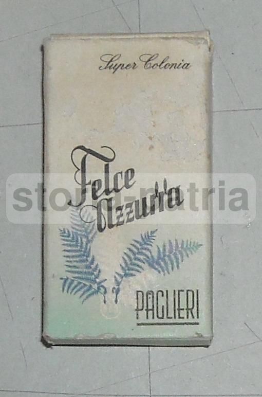 Super Colonia Felce Azzurra Paglieri Anni '50 Con Astuccio Originale