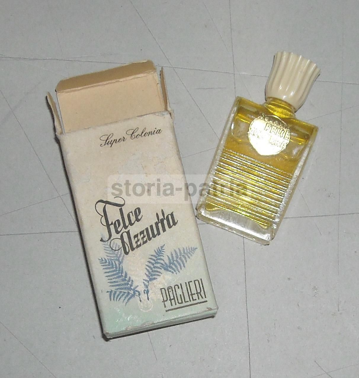 Super Colonia Felce Azzurra Paglieri Anni '50 Con Astuccio Originale