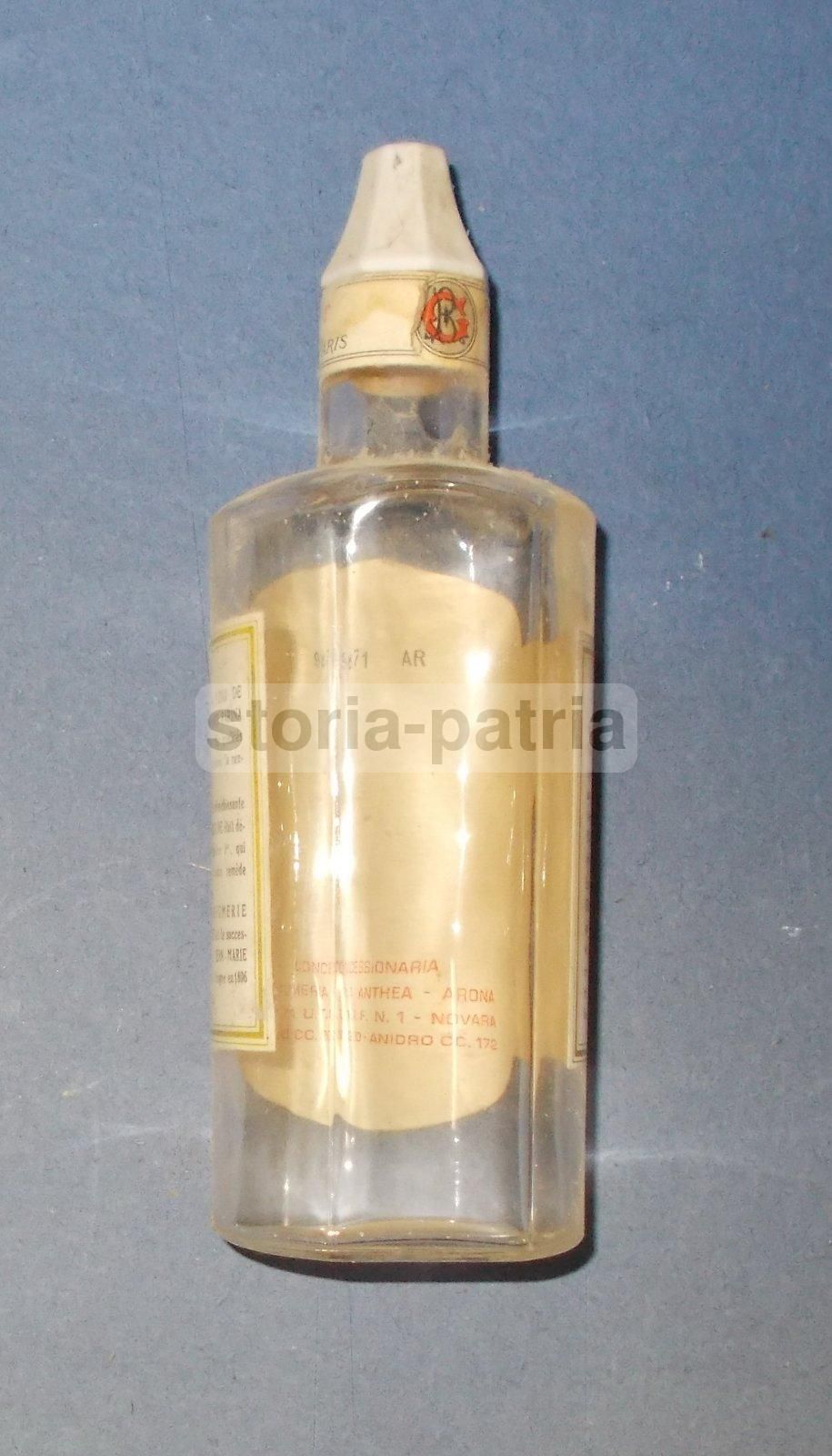 Bottiglia Eau De Cologne Jean Marie Farina Roger & Gallet Vintage