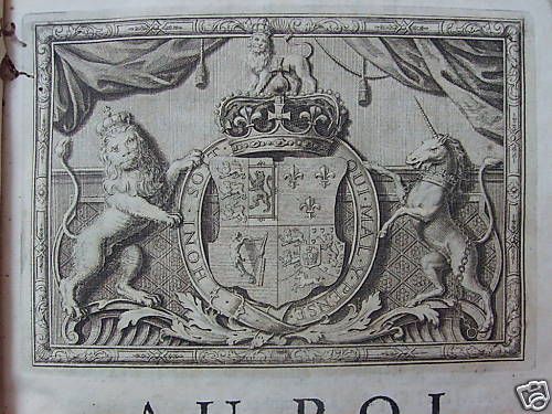 Annales Des Provinces Unies Di Basnage, 1726. Rara Edizione Illustrata.