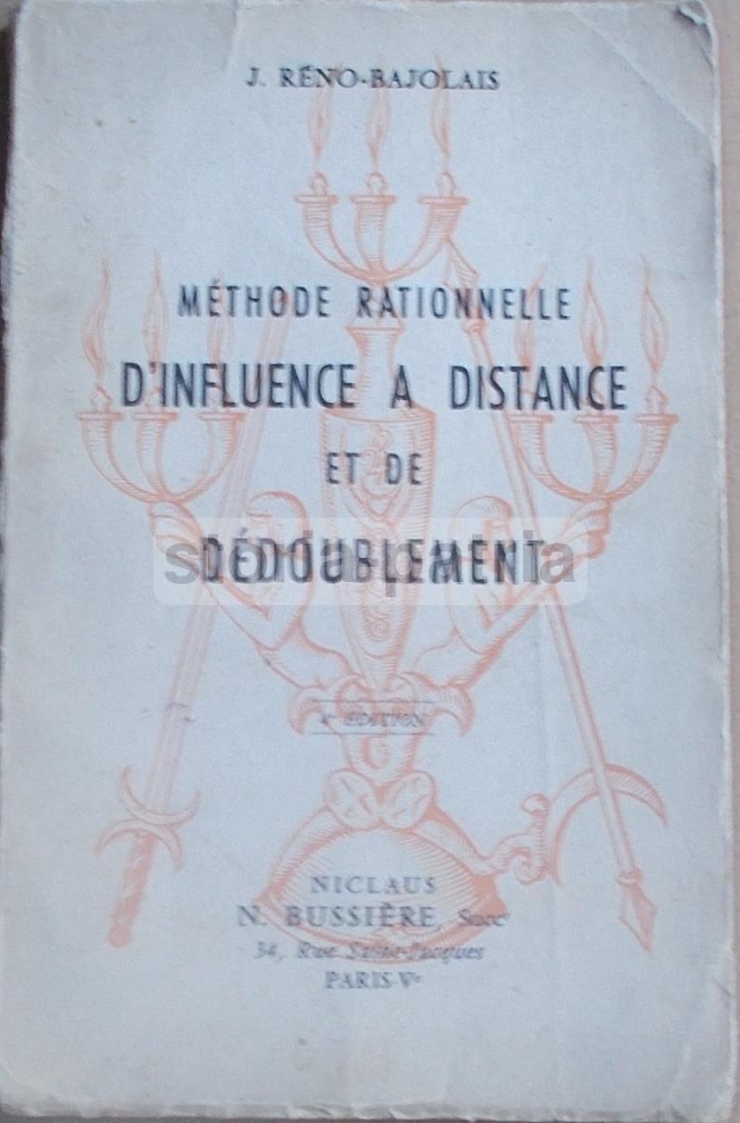 Reno Bajolais: Telepatia E Sdoppiamento, Parigi, 1969. Esoterismo