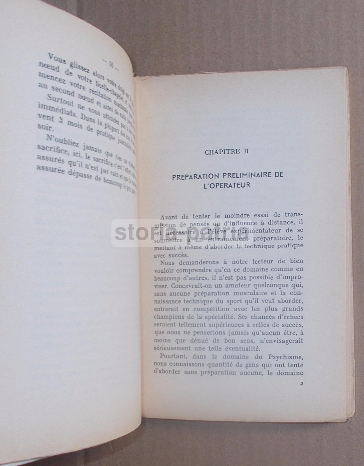 Reno Bajolais: Telepatia E Sdoppiamento, Parigi, 1969. Esoterismo