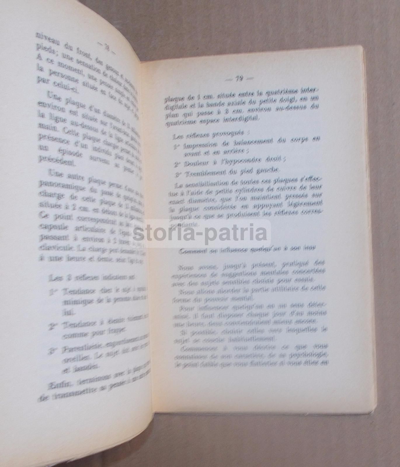 Reno Bajolais: Telepatia E Sdoppiamento, Parigi, 1969. Esoterismo