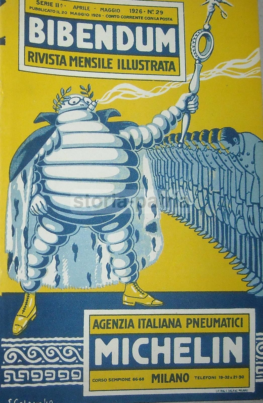 Bibendum Michelin 1926: Rivista Mensile Illustrata (Agenzia Italiana Pneumatici Michelin)   Fiera Di Milano E Polo Nord