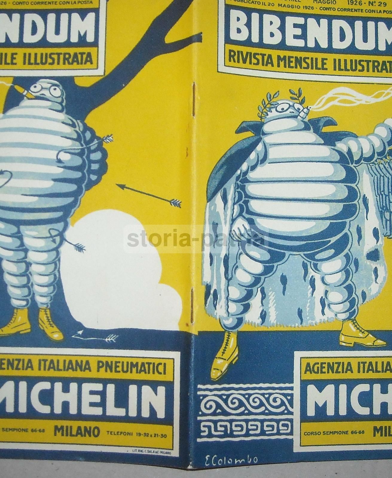 Bibendum Michelin 1926: Rivista Mensile Illustrata (Agenzia Italiana Pneumatici Michelin)   Fiera Di Milano E Polo Nord
