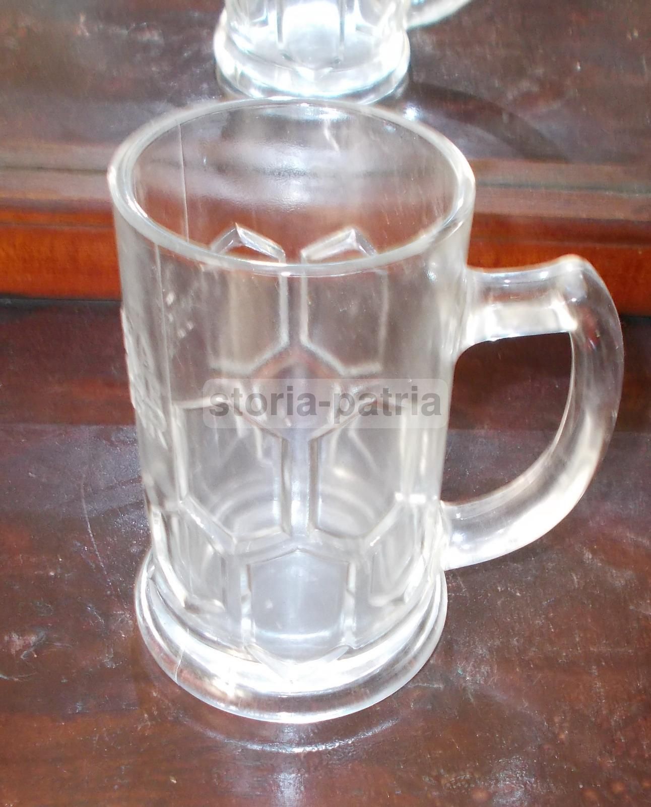 Bicchiere Birra Wuhrer Vintage In Vetro Pubblicitario Anni '60 '80