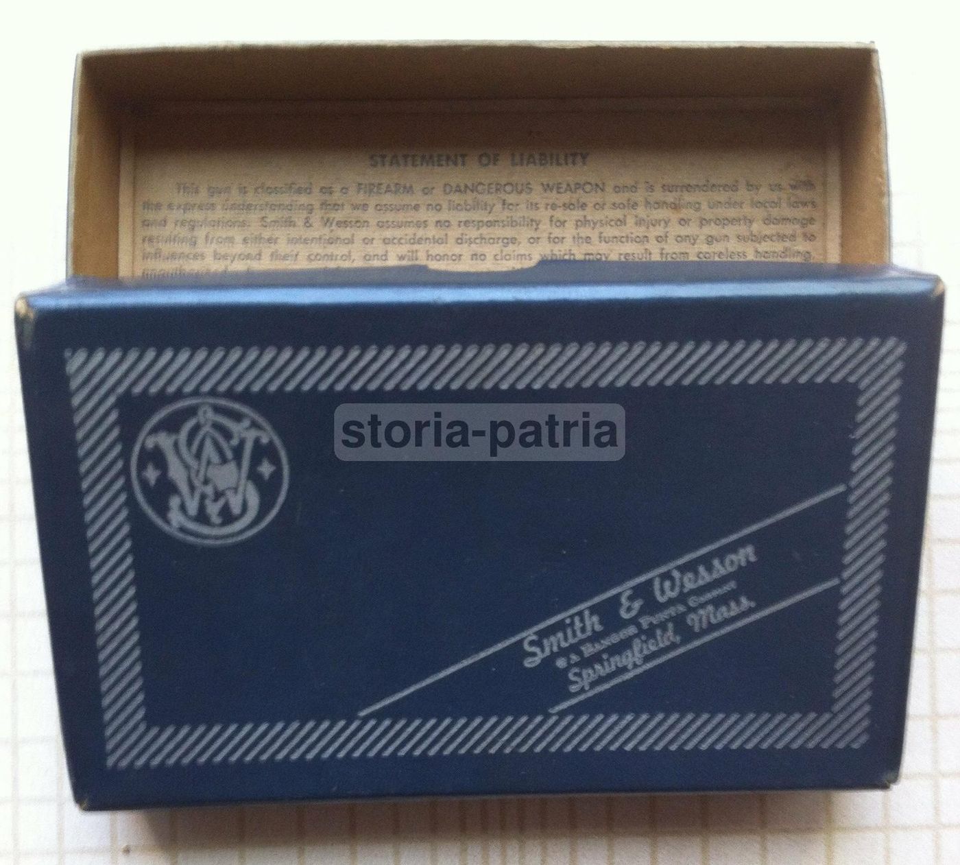 Scatola Originale Smith & Wesson Springfield 1955