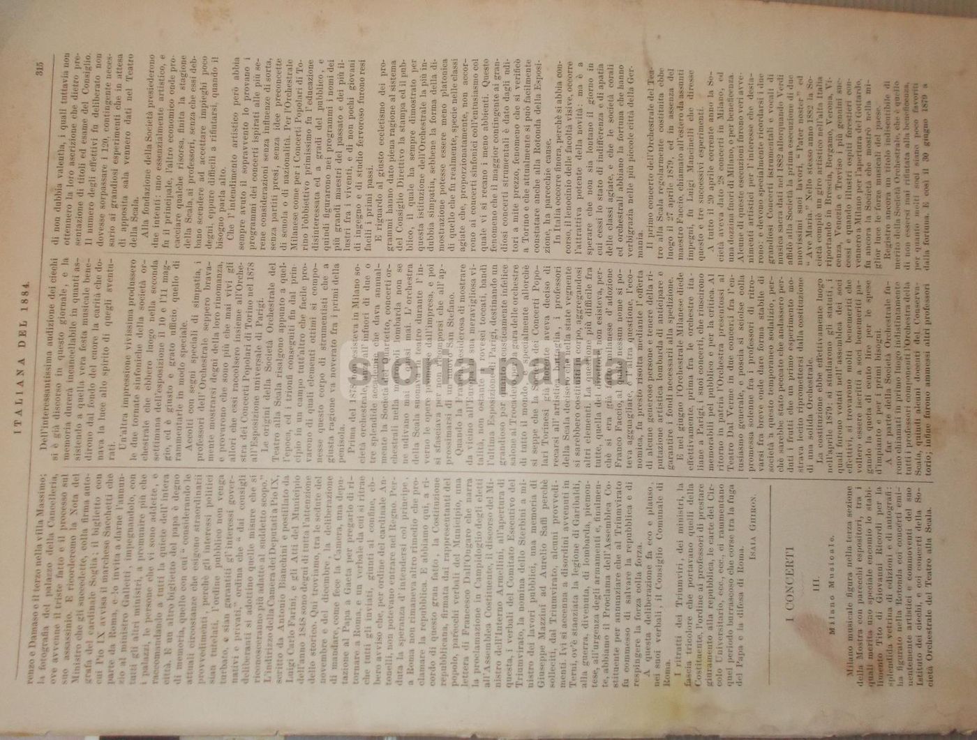 Raffaele Armenise, Le Visite A Sua Eminenza. Stampa Originale, 1884