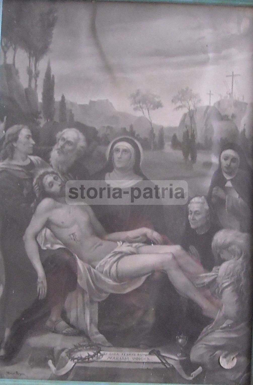 Mario Prayer: Deposizione, Stampa Fotografica Studio Angelo Russo, Bari
