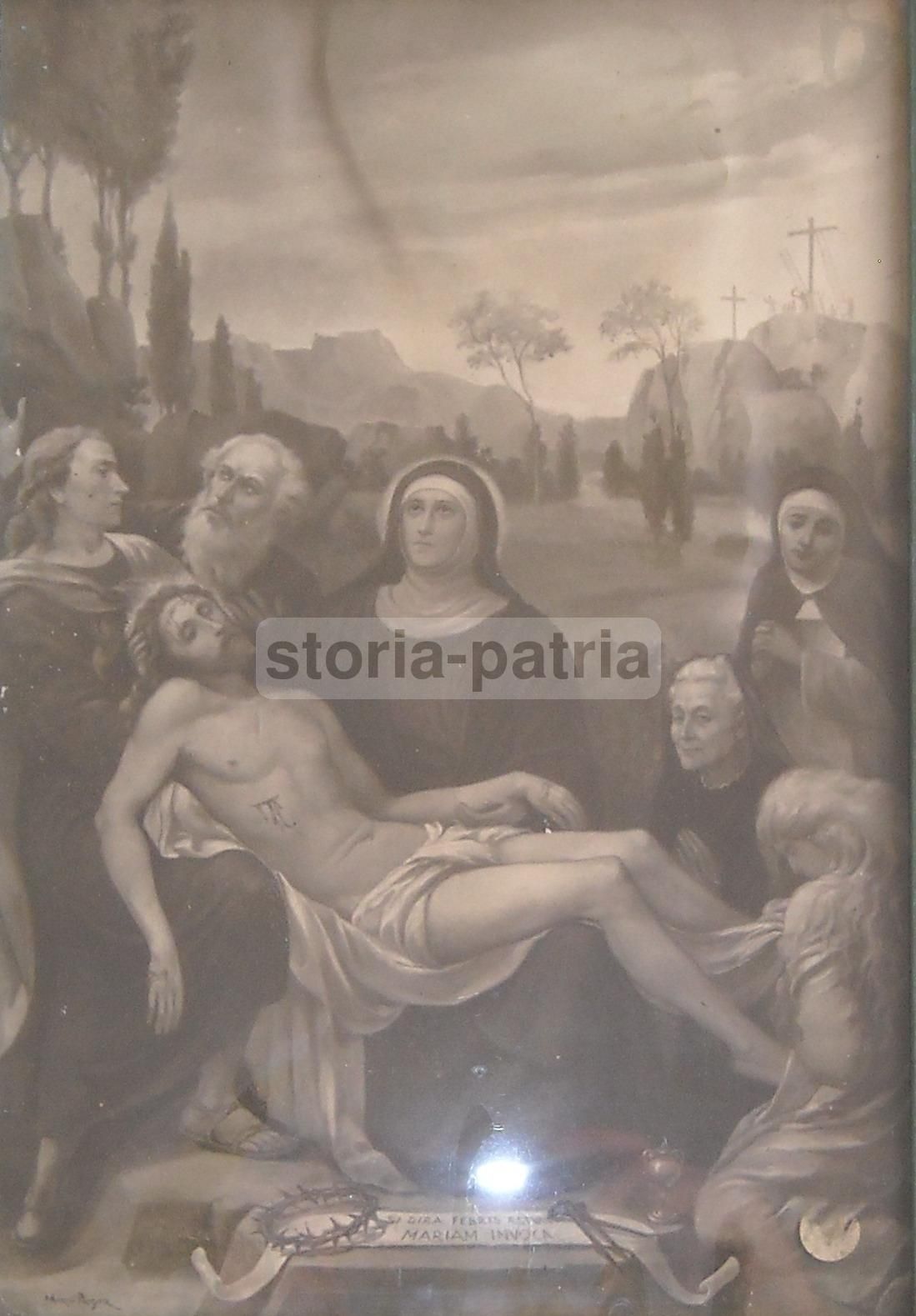 Mario Prayer: Deposizione, Stampa Fotografica Studio Angelo Russo, Bari