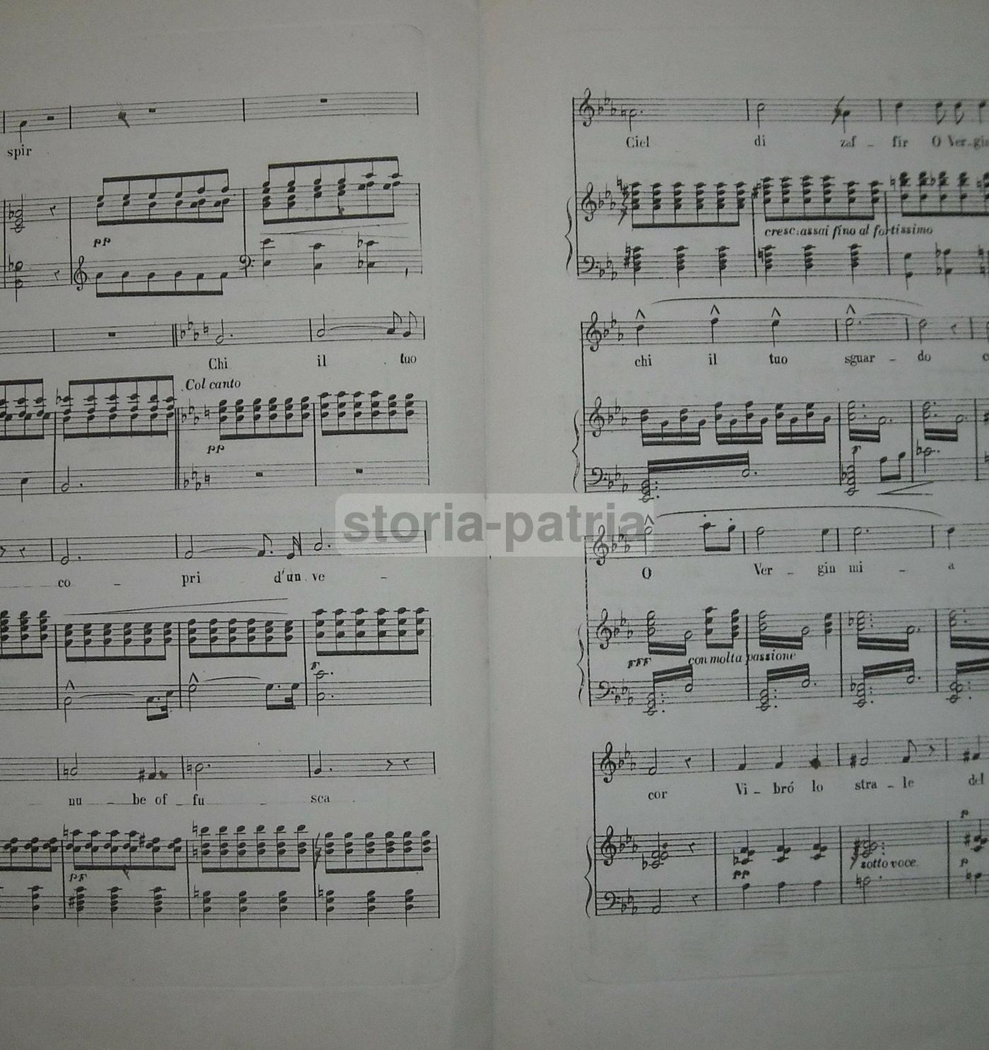 Spartito Antico La Tradita Di Giovanni Mancini, Napoli, Metà XIX Secolo