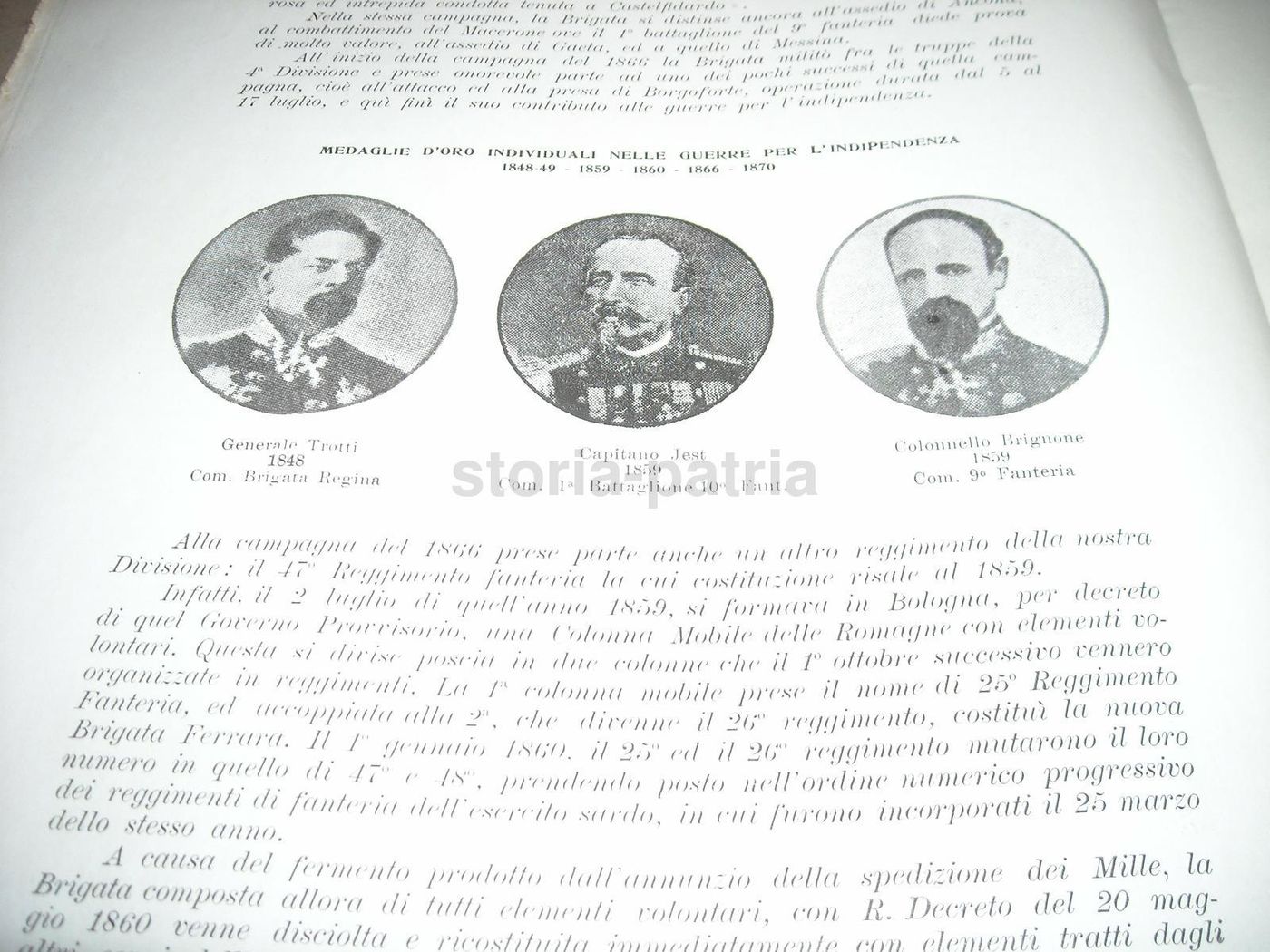 Calendario Storico Della 23a Divisione Territoriale Bari 1932