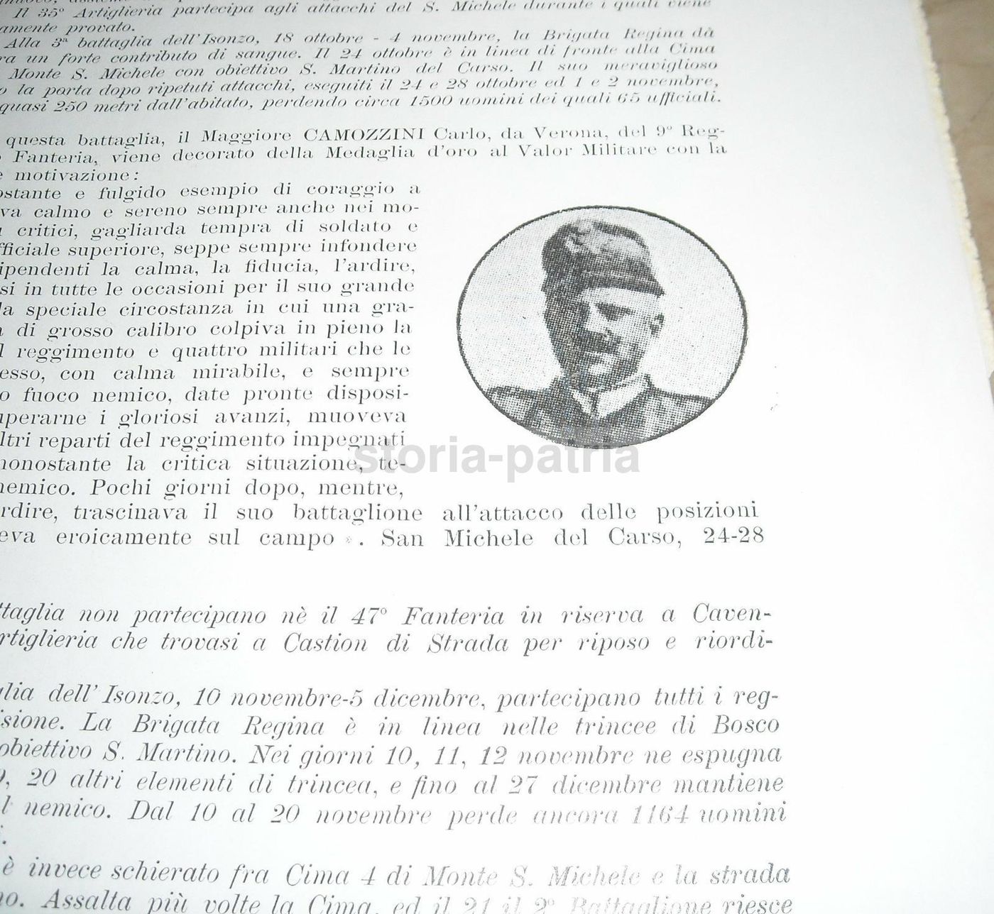 Calendario Storico Della 23a Divisione Territoriale Bari 1932