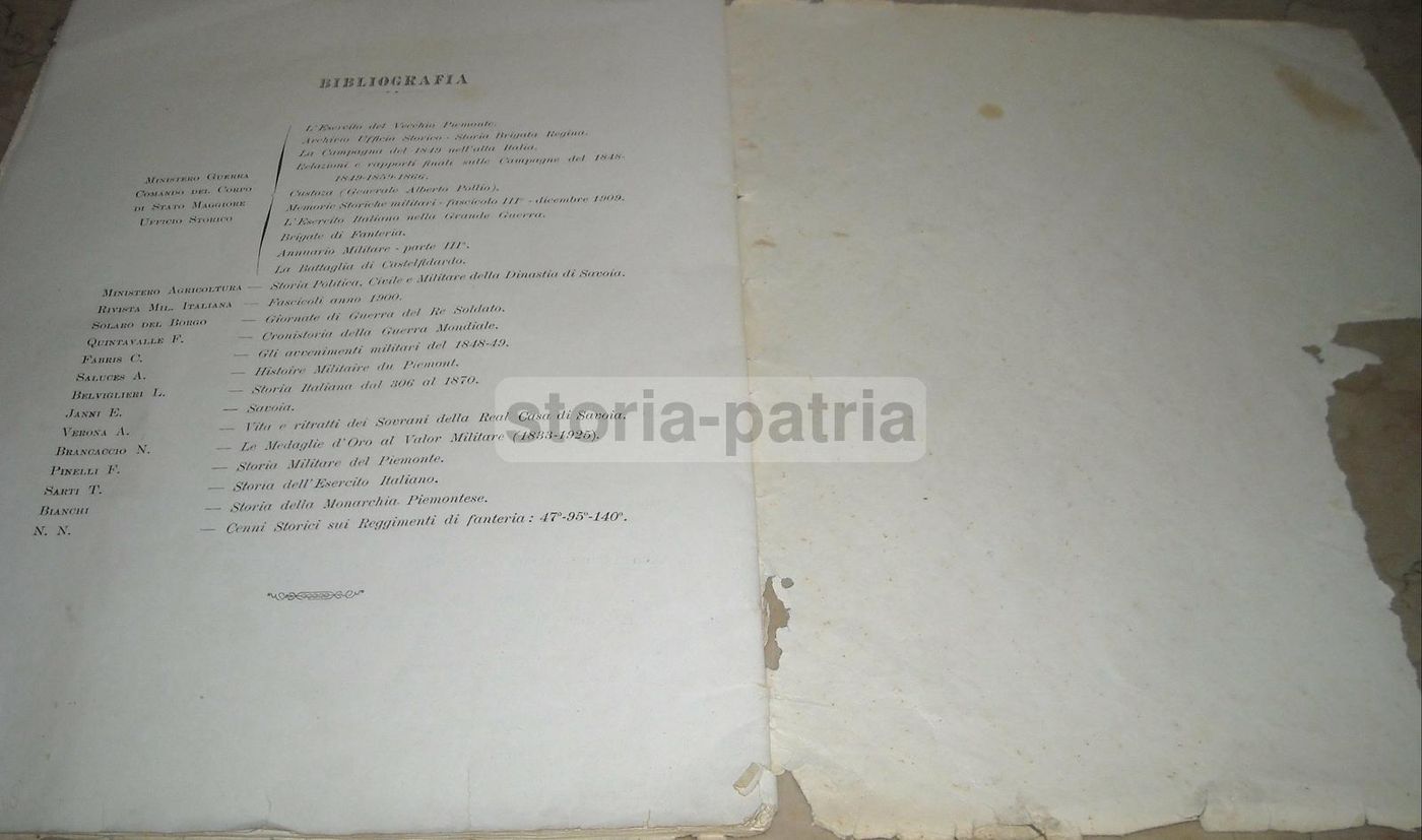 Calendario Storico Della 23a Divisione Territoriale Bari 1932