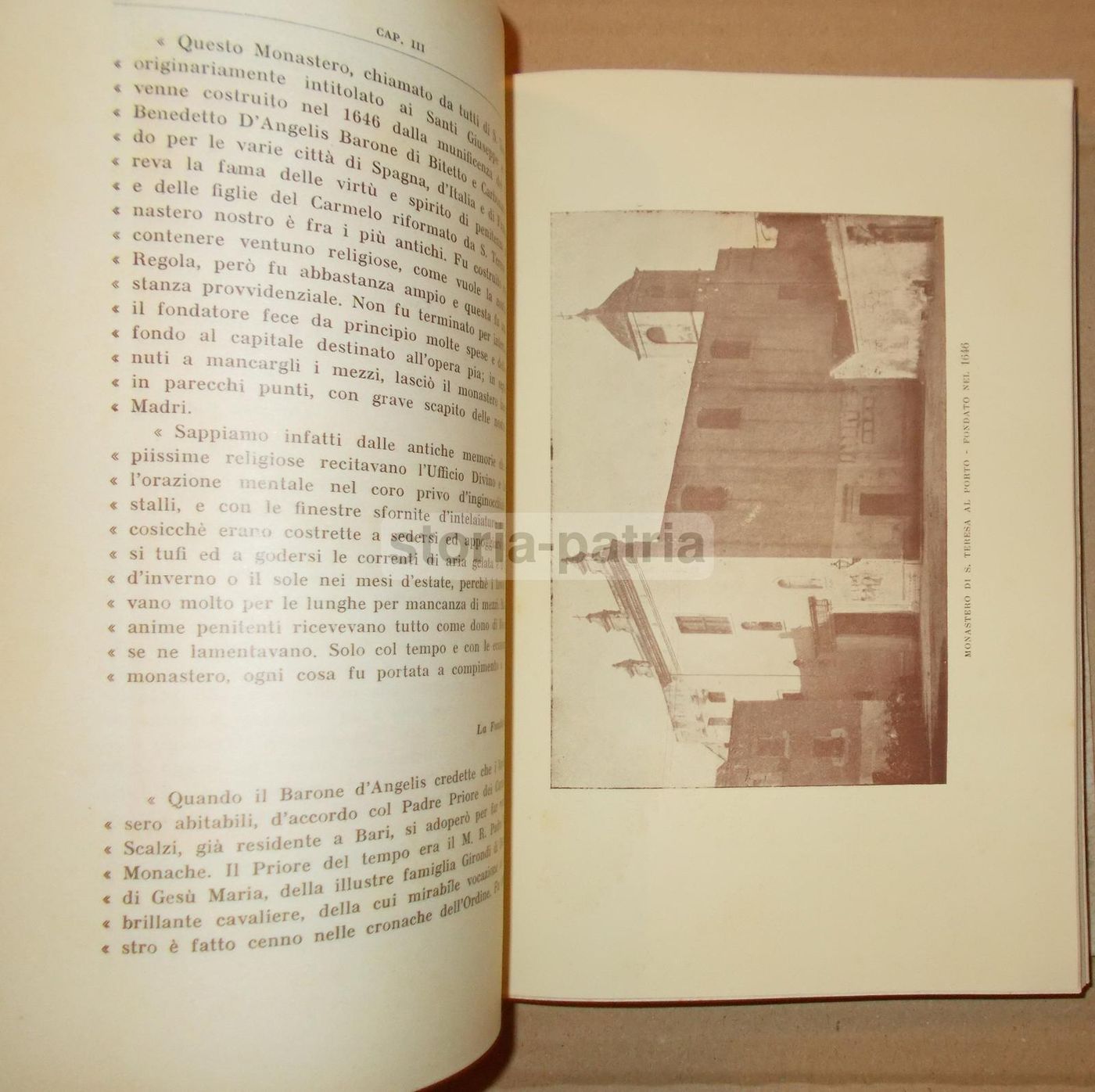 Le Fondatrici Del Carmelo Di San Giuseppe In Bari (1936)