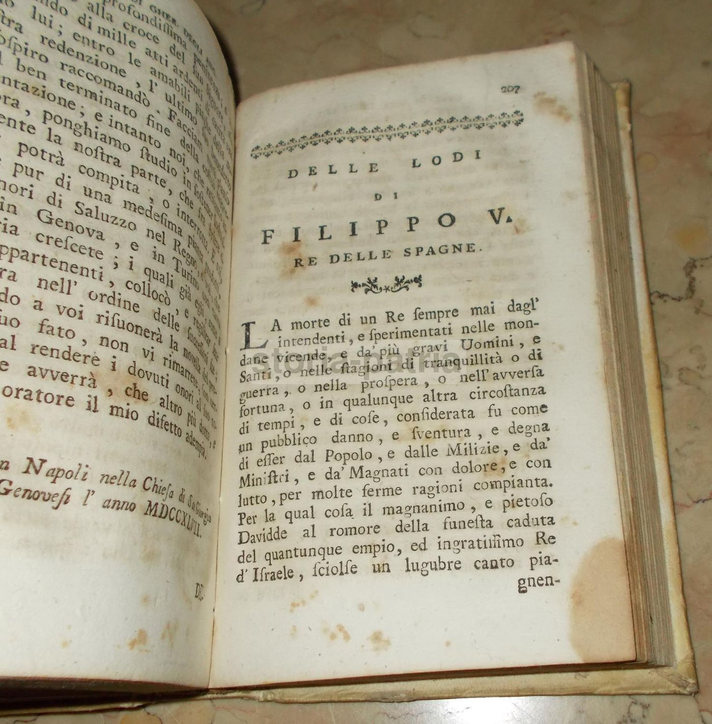 Orazioni Varie Di Gherardo Degli Angioli, Napoli, 1780
