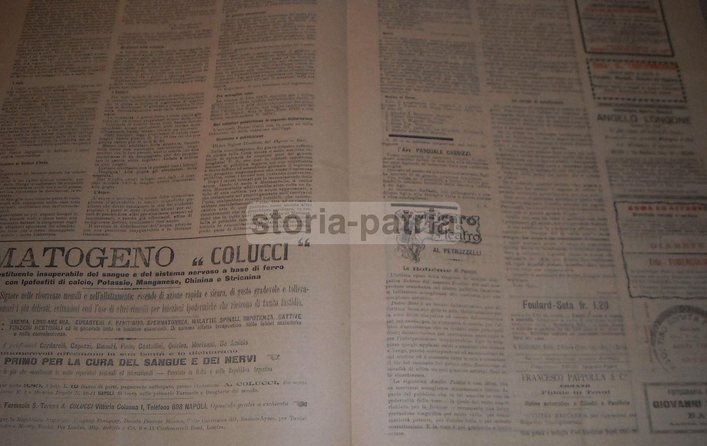 Figaro: Giornale Della Domenica. Bari, 6 Marzo 1905