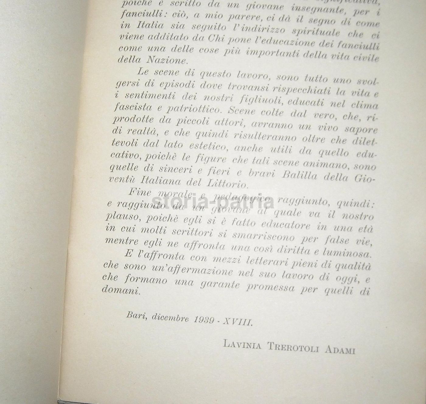 Roma O Morte Di Mario Ratiglia 1939. Commedia Scolastica, Bari