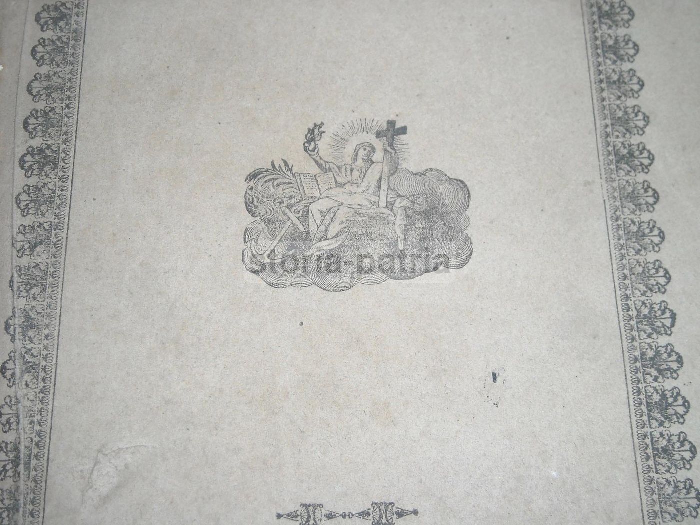 Serie Critica De' Sacri Pastori Baresi, Michele Garruba, 1844, Bari, Cannone