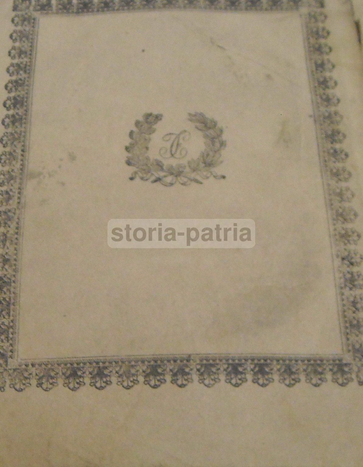 Serie Critica De' Sacri Pastori Baresi, Michele Garruba, 1844, Bari, Cannone